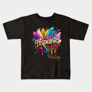 National Hispanic Heritage Month Hand Kids T-Shirt